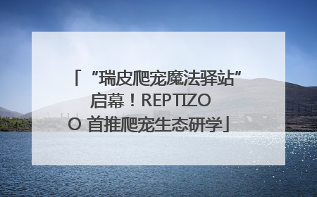 “瑞皮爬宠魔法驿站” 启幕！REPTIZOO 首推爬宠生态研学