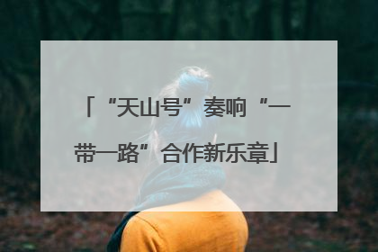 “天山号”奏响“一带一路”合作新乐章