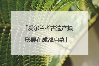 爱尔兰考古遗产摄影展在成都启幕