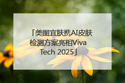 美图宜肤携AI皮肤检测方案亮相VivaTech 2025