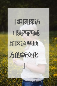 组团探访！陕西西咸新区这些地方的新变化