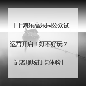 上海乐高乐园公众试运营开启！好不好玩？记者现场打卡体验