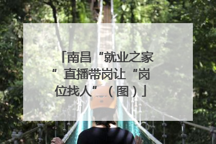 南昌“就业之家”直播带岗让“岗位找人”（图）