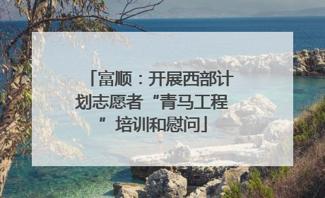 富顺：开展西部计划志愿者“青马工程”培训和慰问