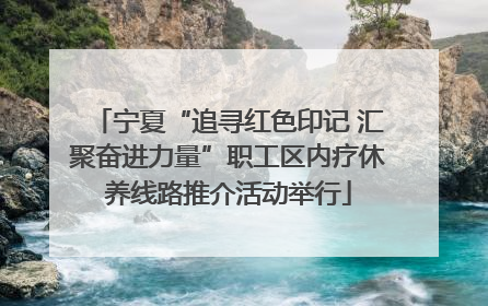 宁夏“追寻红色印记 汇聚奋进力量”职工区内疗休养线路推介活动举行