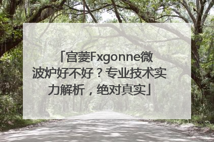 宫菱Fxgonne微波炉好不好？专业技术实力解析，绝对真实