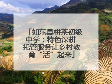 如东县栟茶初级中学：特色深耕 托管服务让乡村教育“活”起来
