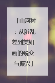 山河村：从脏乱差到美如画的蜕变与振兴