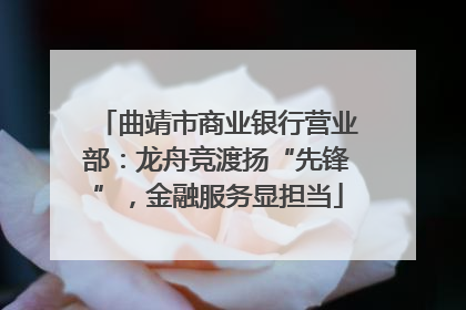 曲靖市商业银行营业部：龙舟竞渡扬“先锋”，金融服务显担当