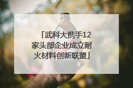 武科大携手12家头部企业成立耐火材料创新联盟