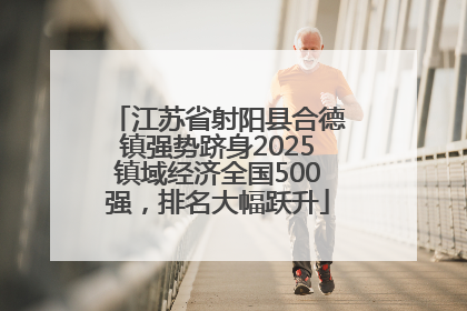 江苏省射阳县合德镇强势跻身2025镇域经济全国500强，排名大幅跃升