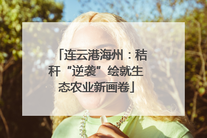 连云港海州：秸秆“逆袭”绘就生态农业新画卷