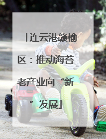 连云港赣榆区：推动海苔老产业向“新”发展