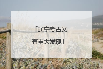 辽宁考古又有重大发现