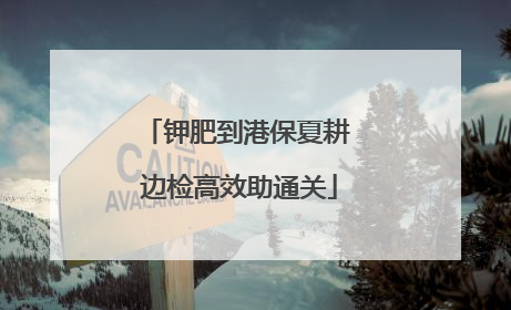 钾肥到港保夏耕 边检高效助通关