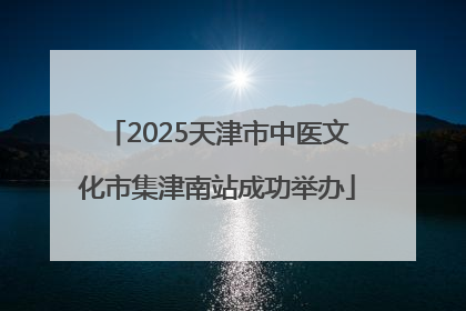 2025天津市中医文化市集津南站成功举办