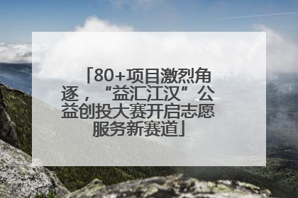 80+项目激烈角逐，“益汇江汉”公益创投大赛开启志愿服务新赛道