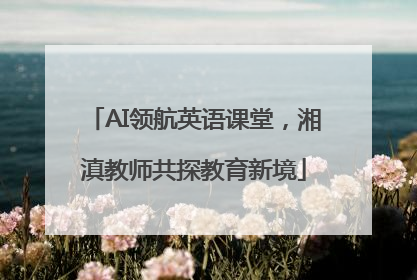 AI领航英语课堂，湘滇教师共探教育新境