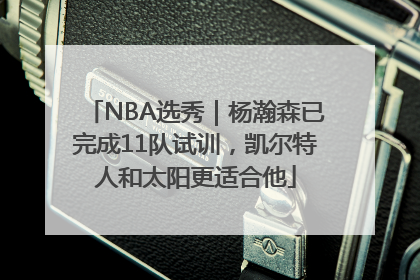 NBA选秀｜杨瀚森已完成11队试训，凯尔特人和太阳更适合他